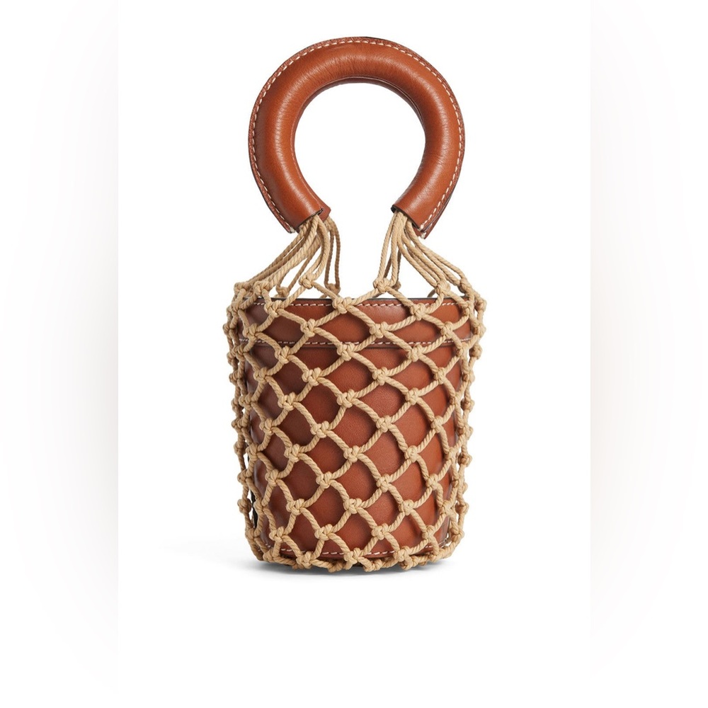 Staud Moreau Leather Bucket Bag - Brown NWOT R$395 - Picture 4 of 9